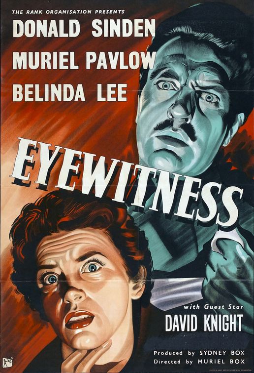 the movie poster: Eyewitness (1956)