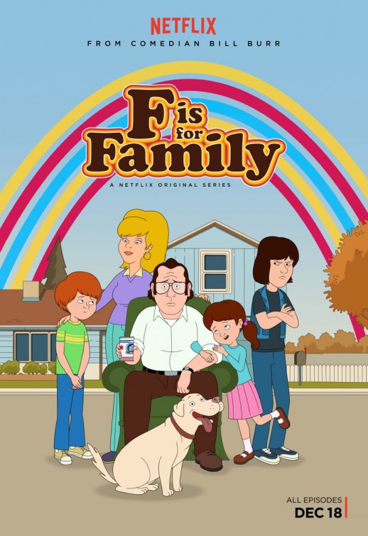 1000 piece jigsaw puzzle for tv poster: F is for Family