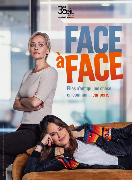 1000 piece jigsaw puzzle for tv poster: Face a face