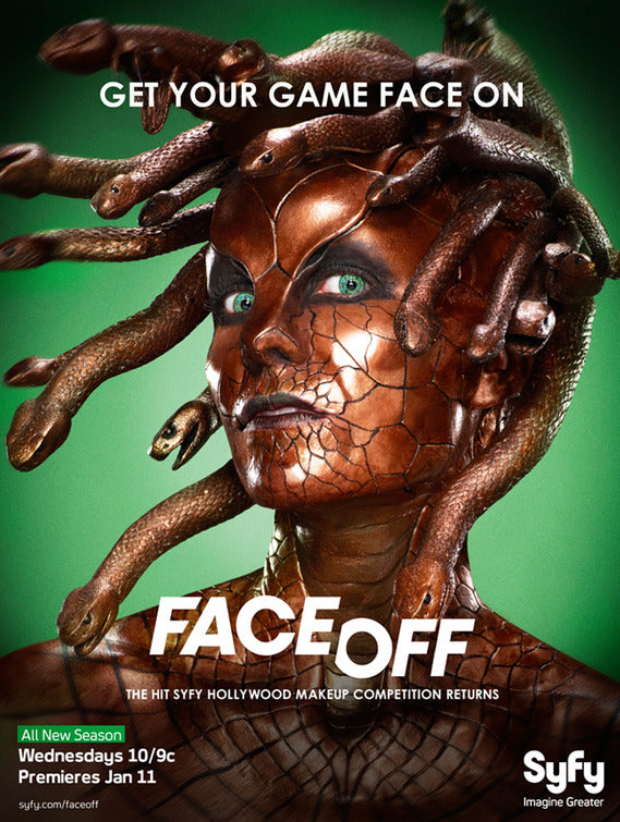 1000 piece jigsaw puzzle for tv poster: Face Off, ver2
