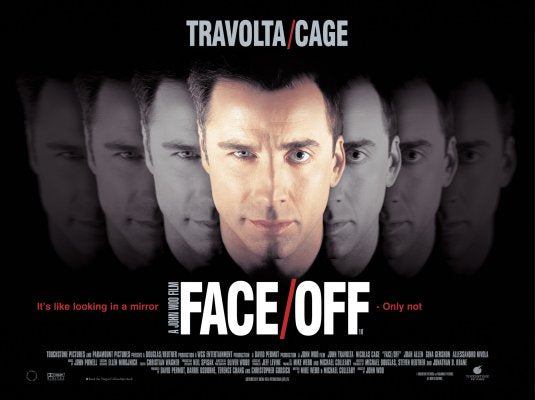 1000 piece jigsaw puzzle for the movie poster: Face/Off (1997) ver6