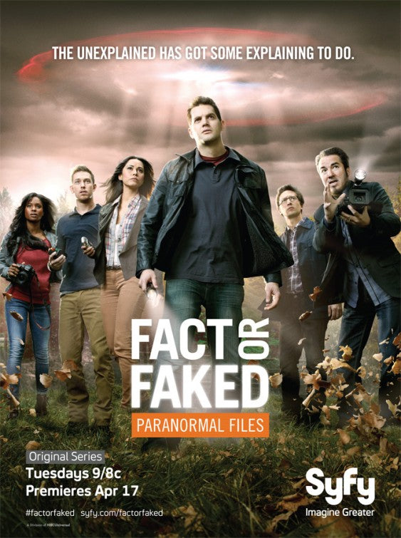 1000 piece jigsaw puzzle for tv poster: Fact or Faked: Paranormal Files