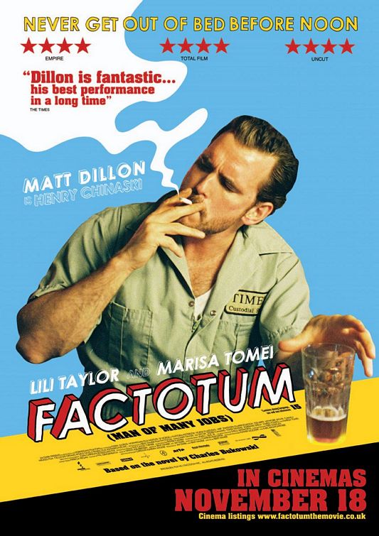 the movie poster: Factotum (2005) ver4