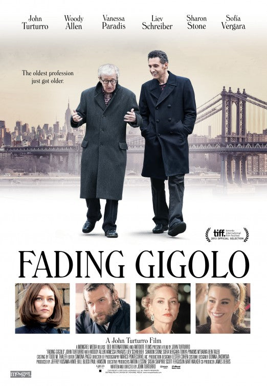1000 piece jigsaw puzzle for the movie poster: Fading Gigolo (2013) ver4