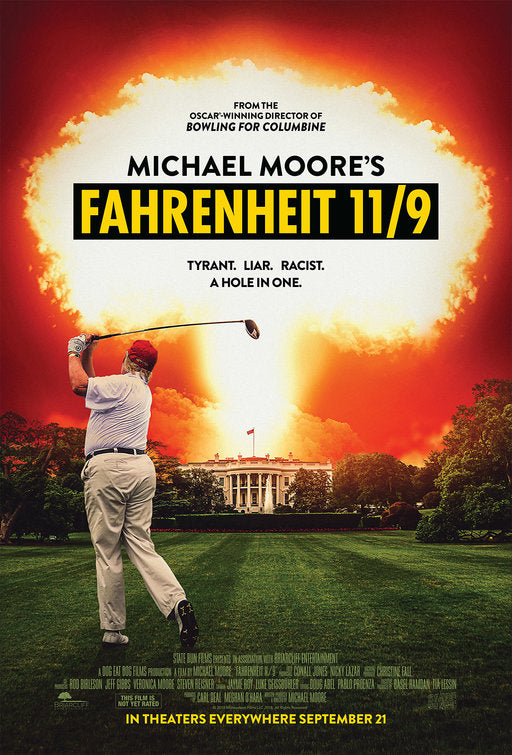 1000 piece jigsaw puzzle for the movie poster: Fahrenheit 11/9 (2018)