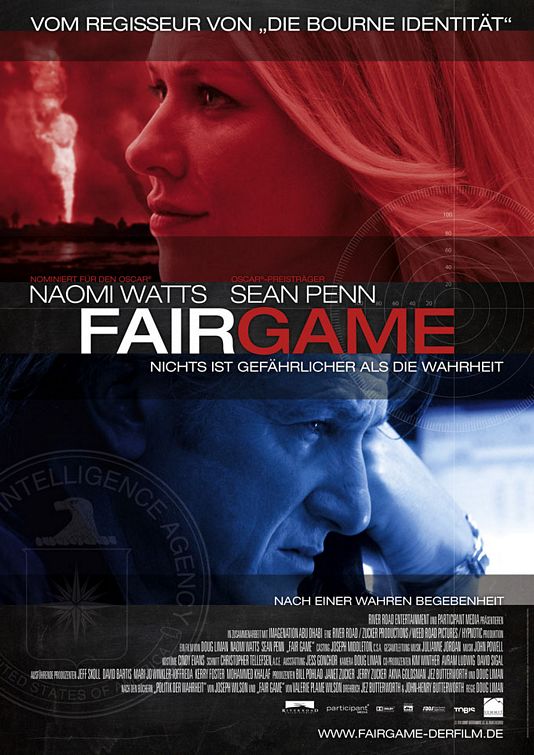 1000 piece jigsaw puzzle for the movie poster: Fair Game (2010) ver4