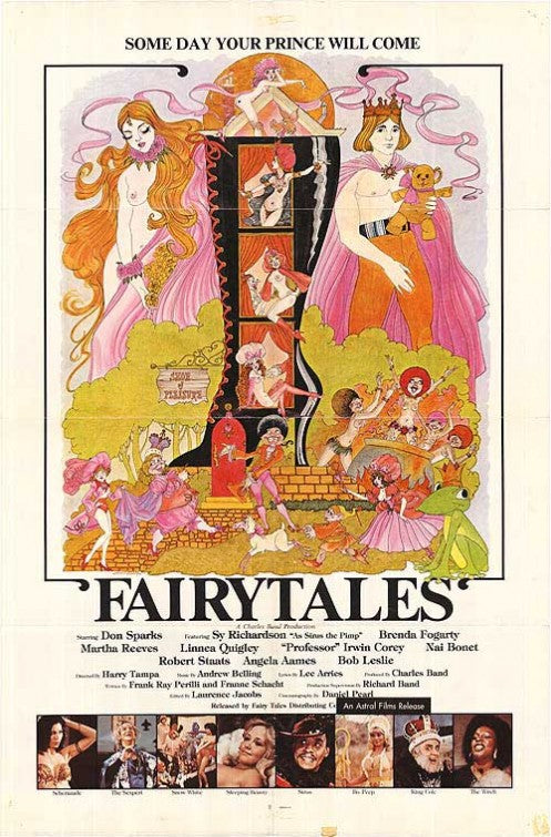 1000 piece jigsaw puzzle for the movie poster: Fairy Tales (1978)