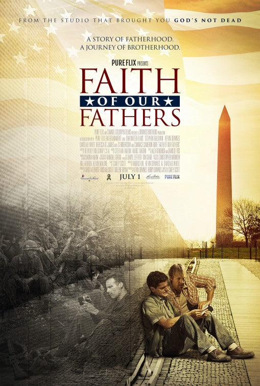 1000 piece jigsaw puzzle for the movie poster: Faith of Our Fathers (2015)