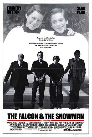 the movie poster: The Falcon & the Snowman (1985)