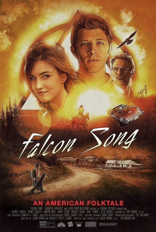 1000 piece jigsaw puzzle for the movie poster: Falcon Song (2014)