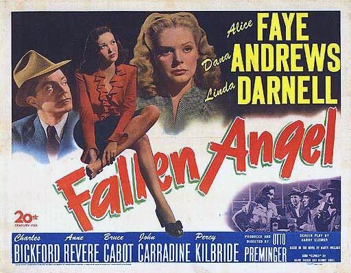 the movie poster: Fallen Angel (1945) ver2