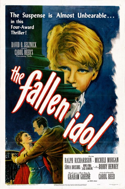 the movie poster: The Fallen Idol (1948)