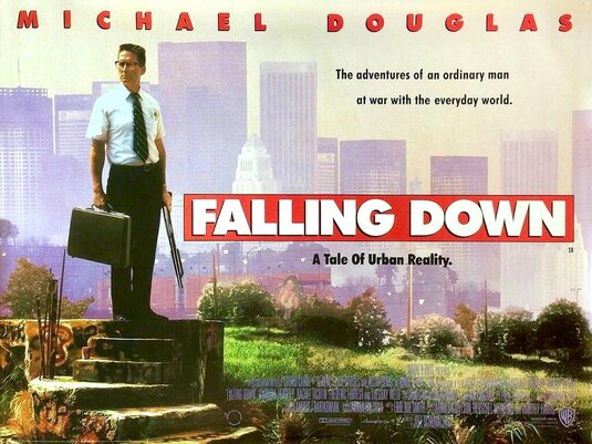 1000 piece jigsaw puzzle for the movie poster: Falling Down (1993) ver2