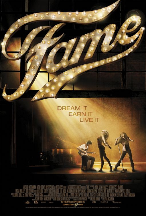 1000 piece jigsaw puzzle for the movie poster: Fame (2009) ver10