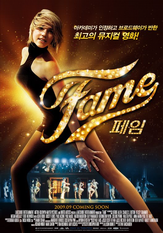 1000 piece jigsaw puzzle for the movie poster: Fame (2009) ver11