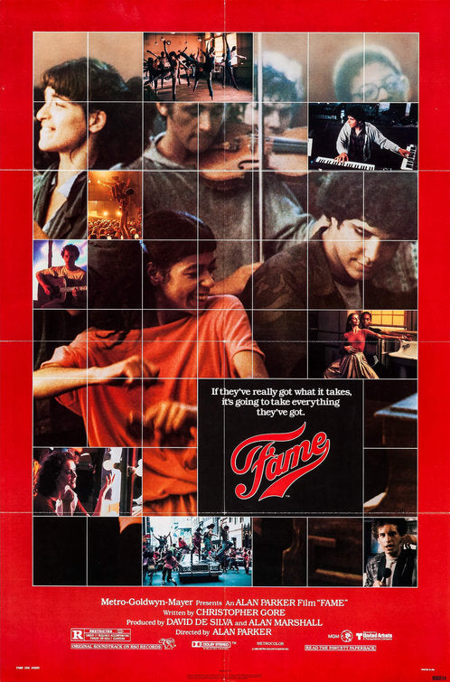 1000 piece jigsaw puzzle for the movie poster: Fame (1980) ver2