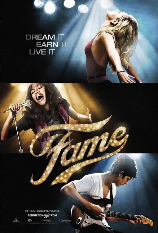1000 piece jigsaw puzzle for the movie poster: Fame (2009) ver9