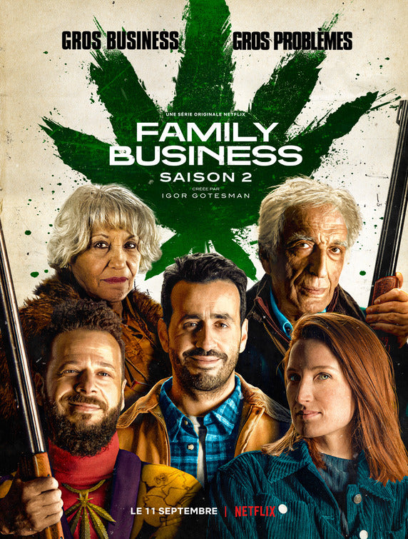 1000 piece jigsaw puzzle for tv poster: Family Business, ver2