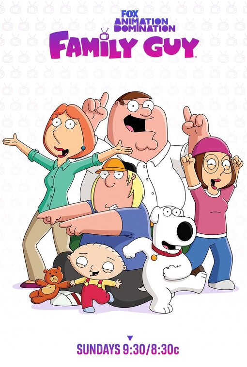 1000 piece jigsaw puzzle for tv poster: Family Guy, ver23