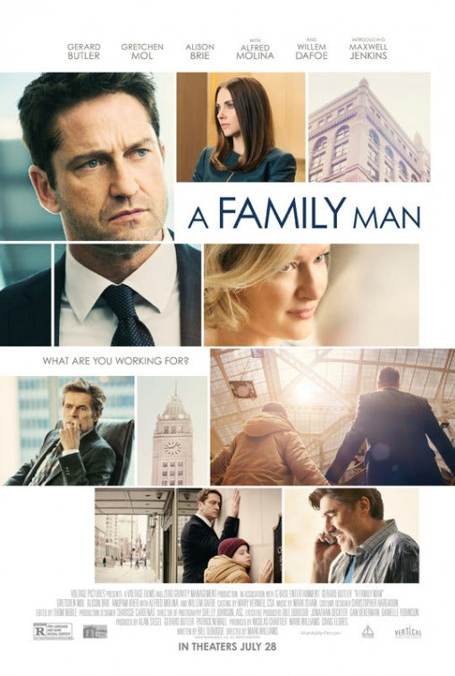 1000 piece jigsaw puzzle for the movie poster: A Family Man (2017)