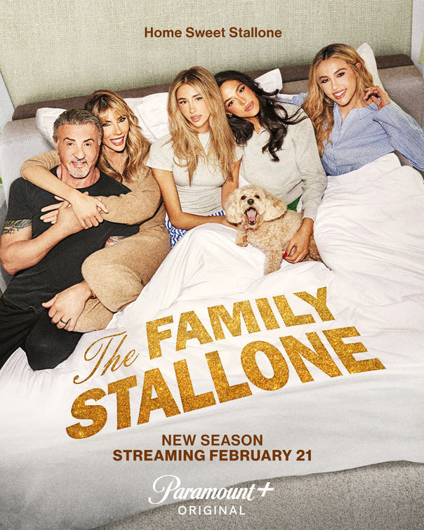 1000 piece jigsaw puzzle for tv poster: The Family Stallone, ver2