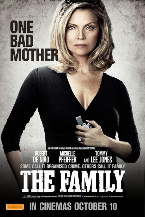 1000 piece jigsaw puzzle for the movie poster: The Family (2013) ver12