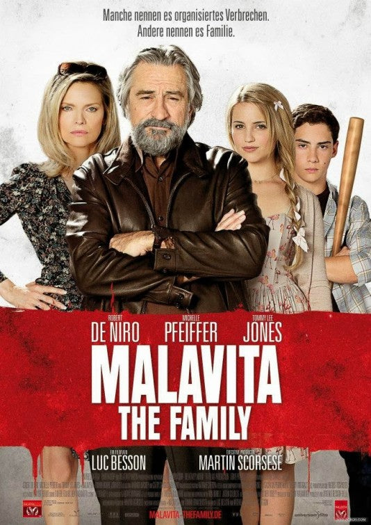 1000 piece jigsaw puzzle for the movie poster: The Family (2013) ver14