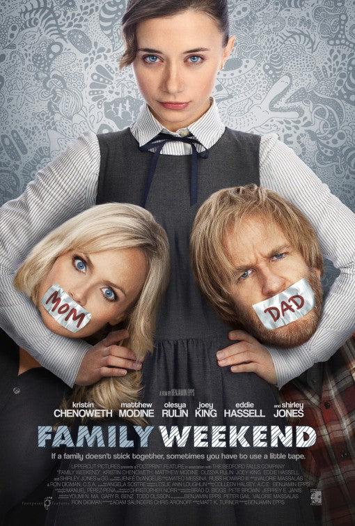 1000 piece jigsaw puzzle for the movie poster: Family Weekend (2013)