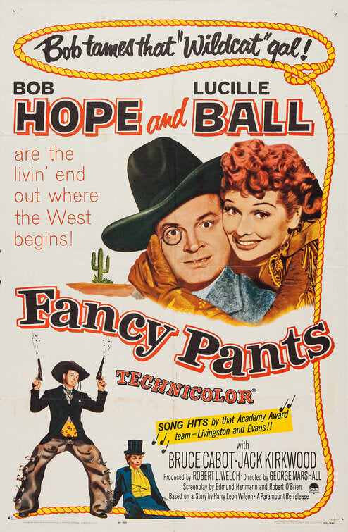 1000 piece jigsaw puzzle for the movie poster: Fancy Pants (1950)
