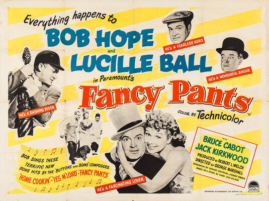 1000 piece jigsaw puzzle for the movie poster: Fancy Pants (1950) ver3