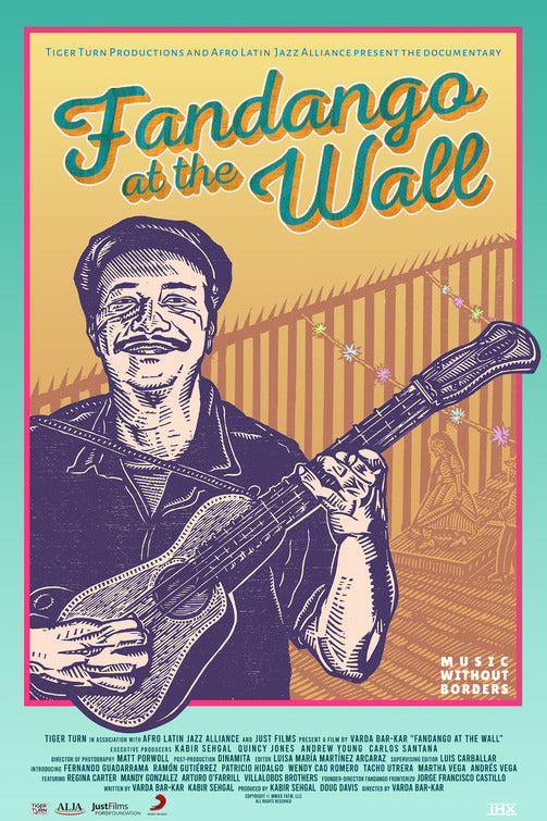 1000 piece jigsaw puzzle for the movie poster: Fandango at the Wall (2020)