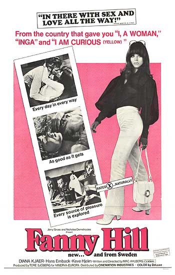 the movie poster: Fanny Hill (1969)