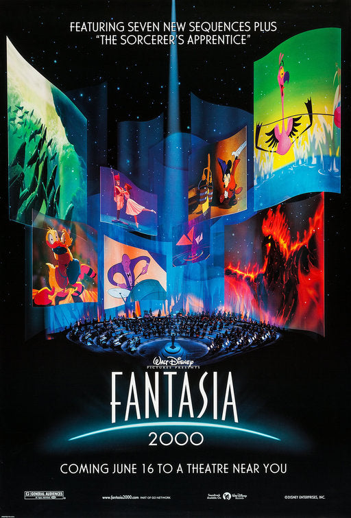 1000 piece jigsaw puzzle for the movie poster: Fantasia 2000 (1999)