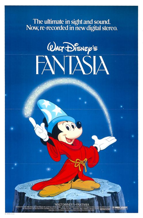 the movie poster: Fantasia (1940) ver5