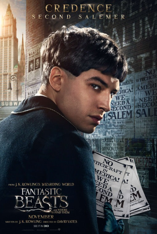 1000 piece jigsaw puzzle for the movie poster: Fantastic Beasts and Where to Find Them (2016) ver5