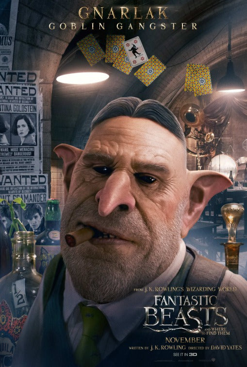 1000 piece jigsaw puzzle for the movie poster: Fantastic Beasts and Where to Find Them (2016) ver6
