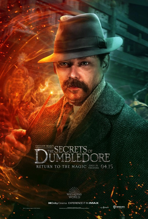 1000 piece jigsaw puzzle for the movie poster: Fantastic Beasts: The Secrets of Dumbledore (2022) ver12
