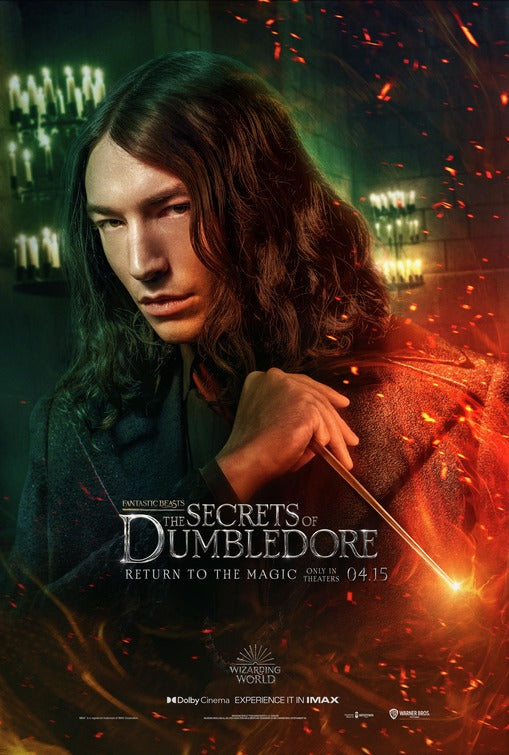 1000 piece jigsaw puzzle for the movie poster: Fantastic Beasts: The Secrets of Dumbledore (2022) ver16