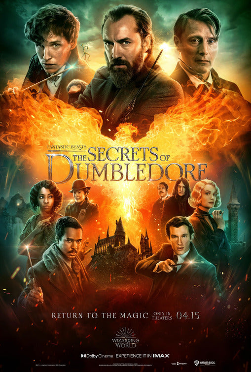 1000 piece jigsaw puzzle for the movie poster: Fantastic Beasts: The Secrets of Dumbledore (2022) ver21