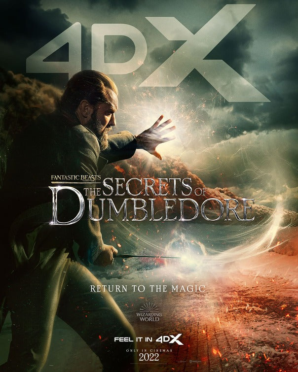 1000 piece jigsaw puzzle for the movie poster: Fantastic Beasts: The Secrets of Dumbledore (2022) ver26