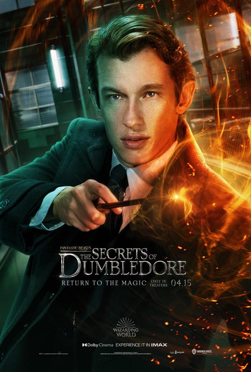 1000 piece jigsaw puzzle for the movie poster: Fantastic Beasts: The Secrets of Dumbledore (2022) ver7