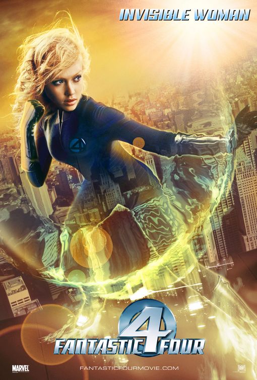 the movie poster: Fantastic Four (2005) ver6