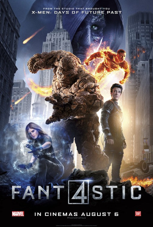 1000 piece jigsaw puzzle for the movie poster: The Fantastic Four (2015) ver9