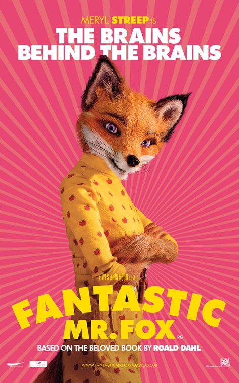 1000 piece jigsaw puzzle for the movie poster: Fantastic Mr. Fox (2009) ver4