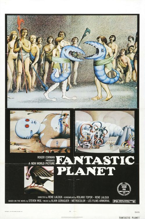 the movie poster: The Fantastic Planet (1973)