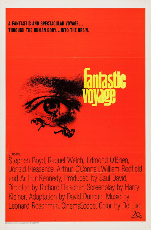 the movie poster: Fantastic Voyage (1966)