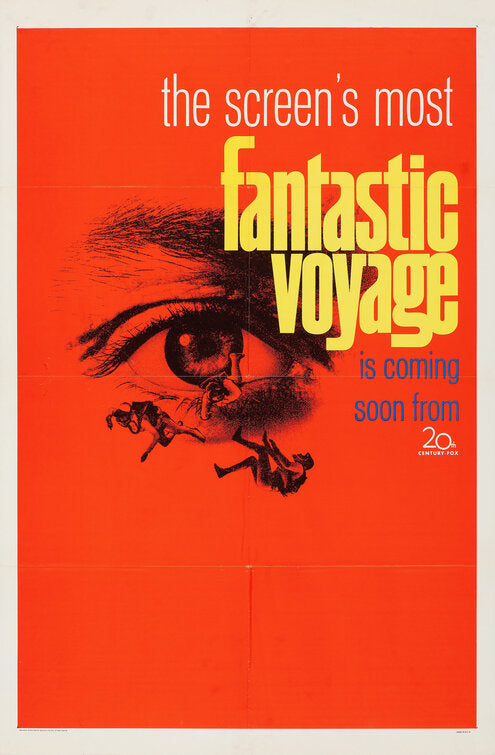 1000 piece jigsaw puzzle for the movie poster: Fantastic Voyage (1966) ver2