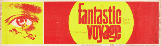 1000 piece jigsaw puzzle for the movie poster: Fantastic Voyage (1966) ver5