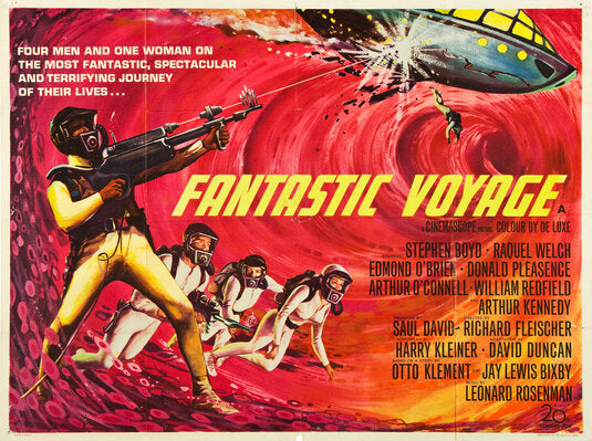 1000 piece jigsaw puzzle for the movie poster: Fantastic Voyage (1966) ver7