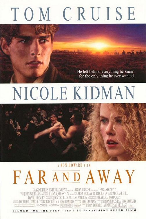 the movie poster: Far and Away (1992) ver1